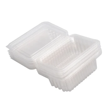 10 шт., Пластиковая пищевая Квадратная коробка в Виде Сот, Пищевая пластиковая Расческа, коробка для меда для продажи
