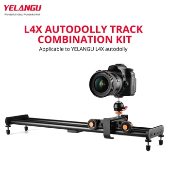 YELANGU Video Autodolly Шкала Индикации Хода Электродвигателя Слайдер для DSLR-Камеры Профессиональная Камера из Углеродного Волокна Motozied
