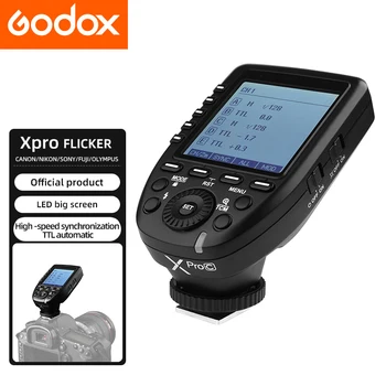 Godox XproTFlash триггер Отключение излучателя вспышки на частоте 2,4 G Bluetooth Внешний верхний светильник Подходит для Canon Nikon