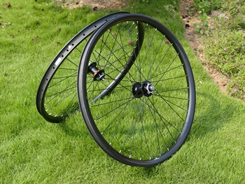 FLX-WS-CW11 Совершенно Новый Полностью Углеродистый 27,5 ER Горный Велосипед Clincher Колесная Пара Дисковый Тормоз Toray Carbon MTB Велосипедное Колесо
