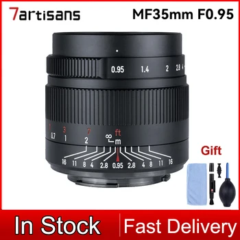 портретный объектив 7artisans 35 мм F0.95 с большой диафрагмой для Sony E A6600 Fuji FX Canon EOS-R EF-M M6 Nikon Z Z9 M4/3 Mount