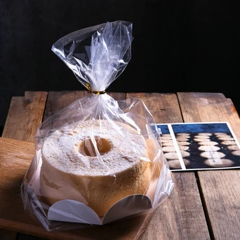 10 шт. Шифоновая упаковка для торта Пакеты для выпечки своими руками бумажная коробка для торта для пекарни Cholocate сумка для упаковки конфет 6/8 дюймов